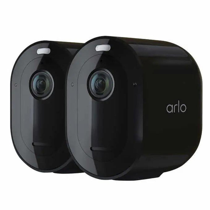 Arlo - Caméra à projecteur Pro 4 sans fil, paquet de 2