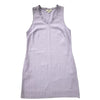 Briggs - Linen Blend Dress with Ruffles and V-Neck