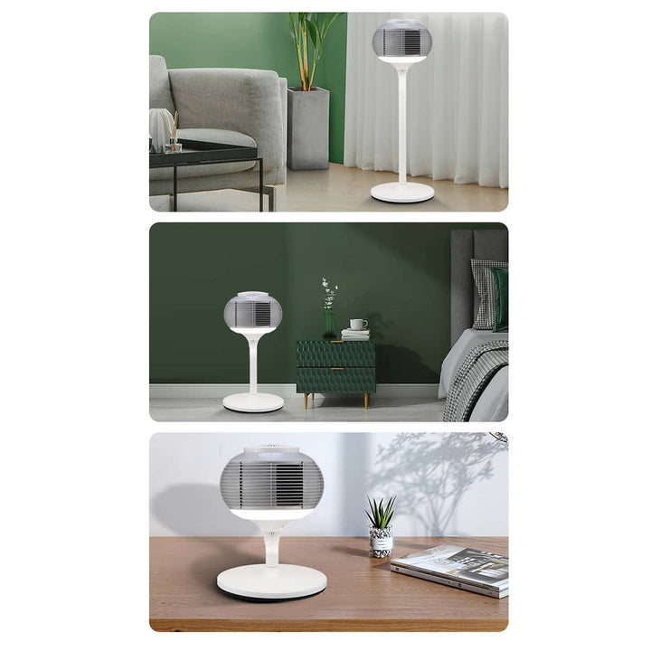 Comfortmate - Combo ventilateur et chaufferette avec lampe à DEL