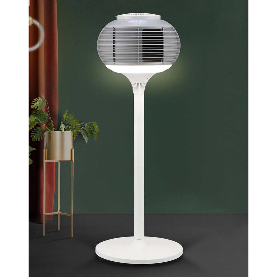 Comfortmate - Combo ventilateur et chaufferette avec lampe à DEL