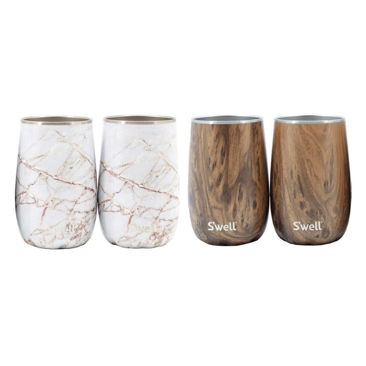 S'well Tumblers, 470 ml (16 oz) - 4-Pack