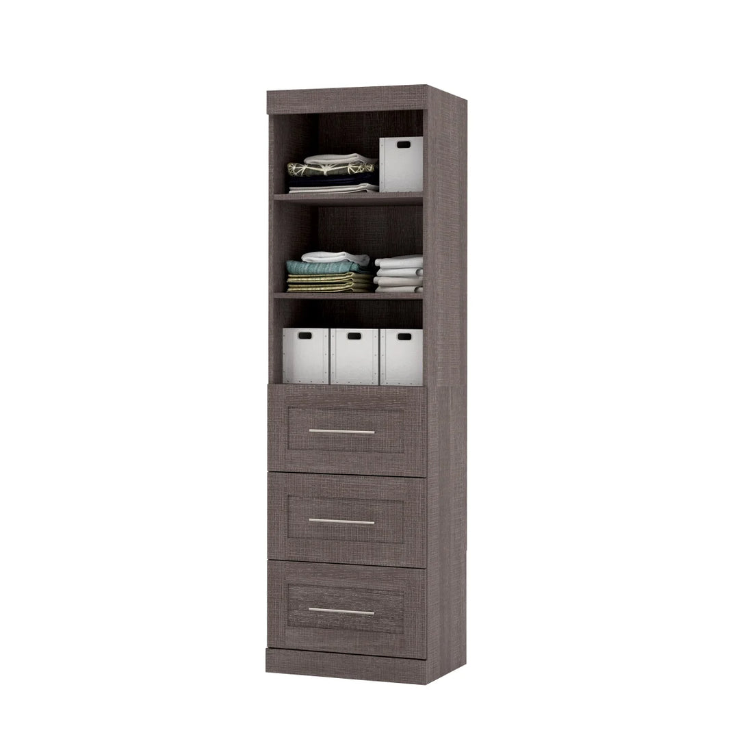 Bestar Boutique Closet Organizer with Drawers - 63.5 cm (25”)