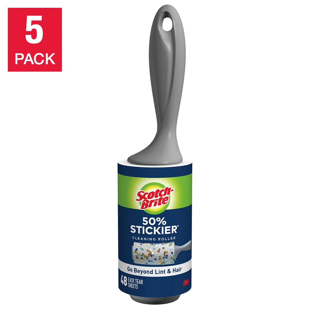 Scotch-Brite - Rouleau anti-peluches, paquet de 5
