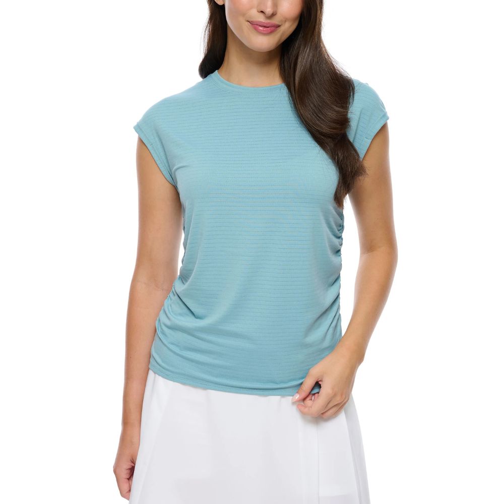 Lolë – Active T-shirt with side ruching