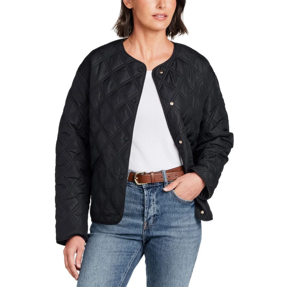 Weatherproof – Veste matelassée sans col
