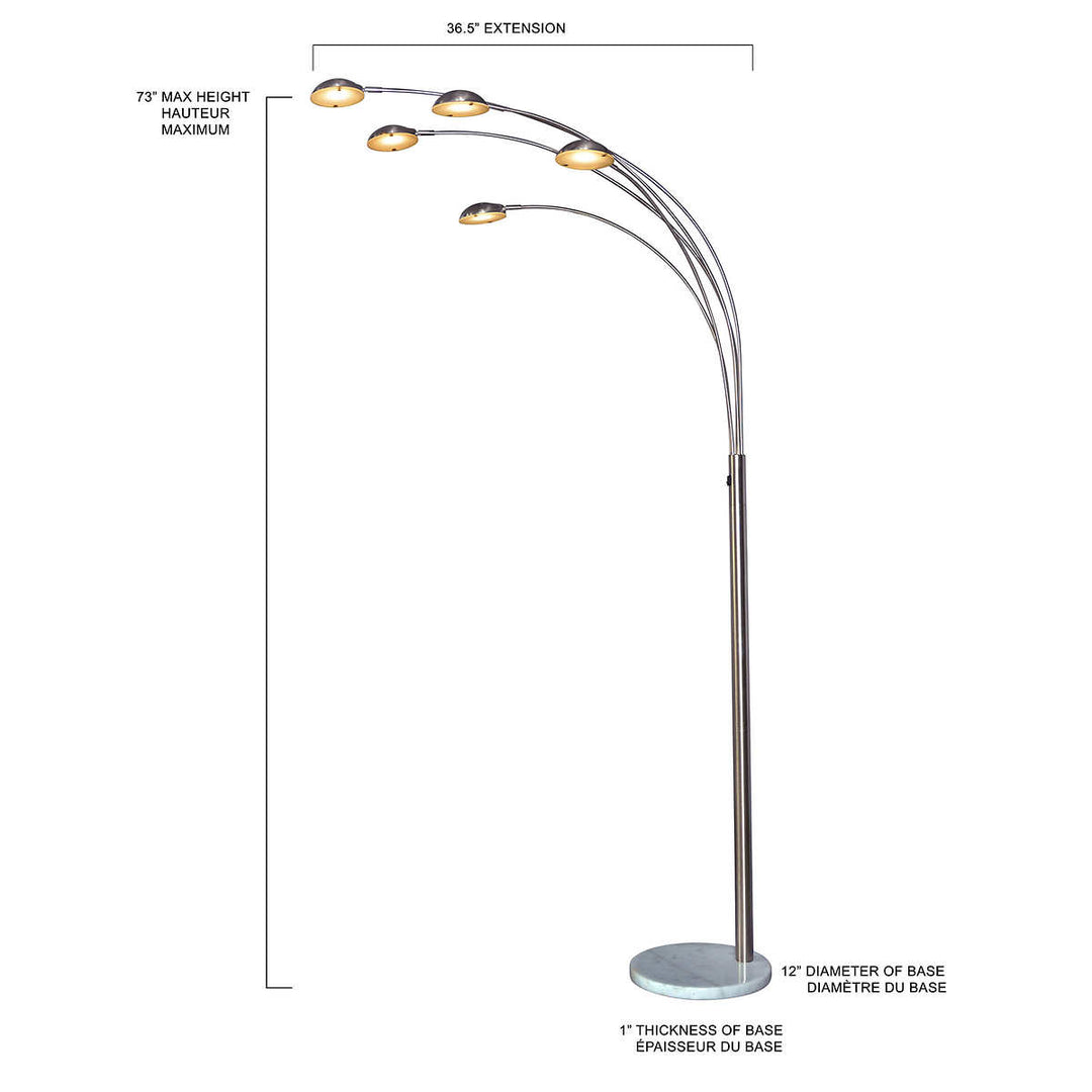 Century - Lampadaire Hydra