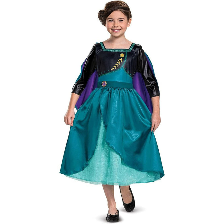 Disguise Disney Frozen II Anna Dress and Cape Costume