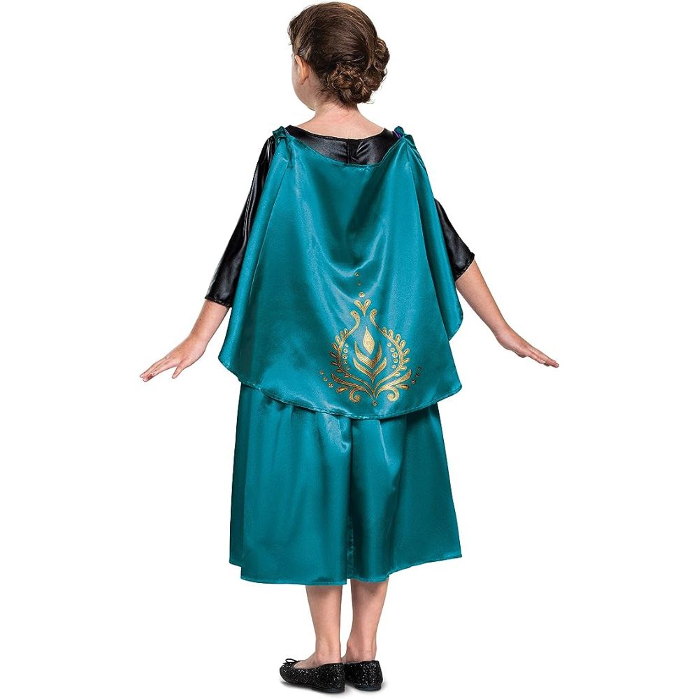 Disguise - Costume Anna pour fille, tenue classique officielle Disney La Reine des Neiges 2, robe et cape