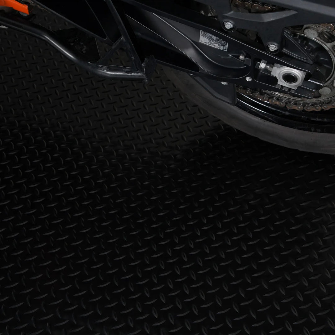 G-Floor - Revêtement de sol à losanges en relief en rouleau de 7.5 × 17 pi
