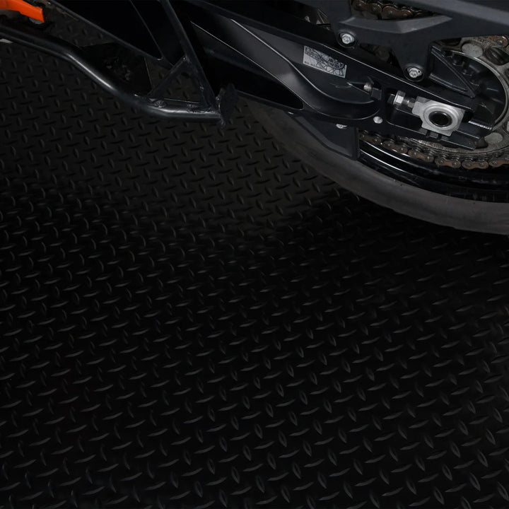 G-Floor - Revêtement de sol à losanges en relief en rouleau de 7.5 × 17 pi