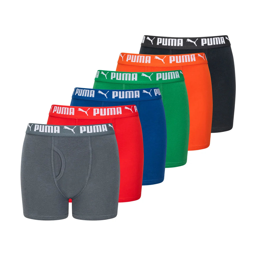 Puma Fit Boxer Briefs - 6-Pack