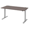 Bestar - Bureau assis-debout 74,9 cm × 150,6 cm (29,5 po × 59,3 po)