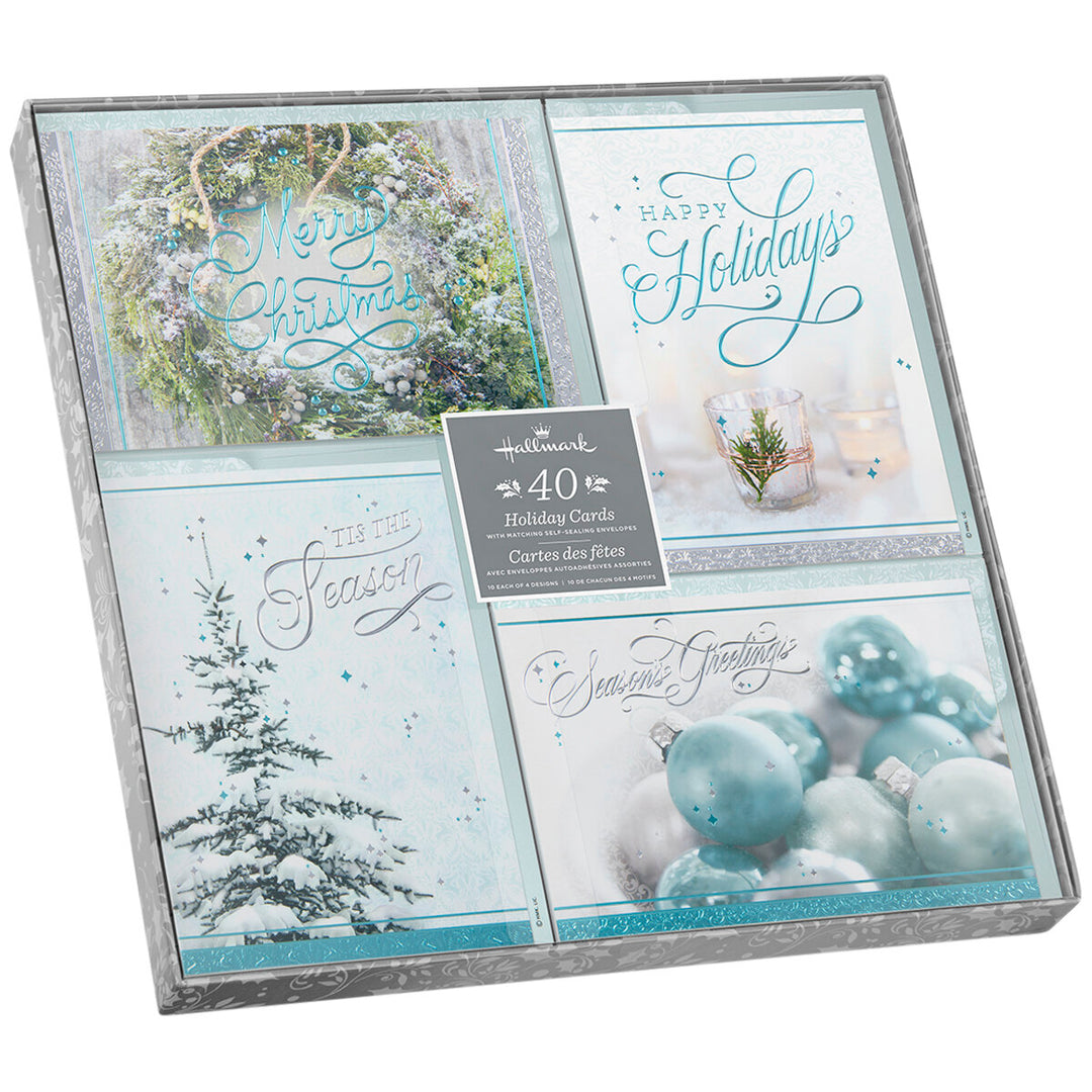 Hallmark - Lot de 40 cartes de Noël