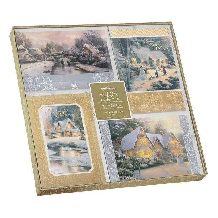 Hallmark - Lot de 40 cartes de Noël