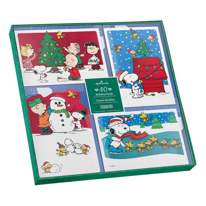 Hallmark - Lot de 40 cartes de Noël