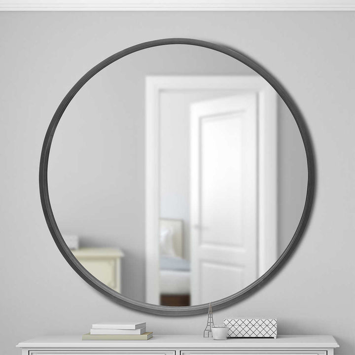 Denmark - Modern Round Angled Mirror