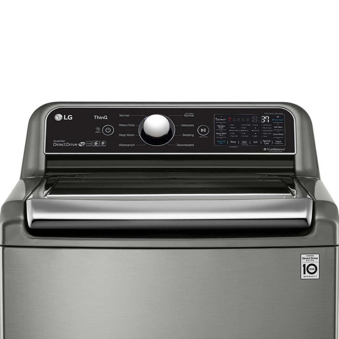 LG - Laveuse intelligente à grande capacité de 5,6 pi³