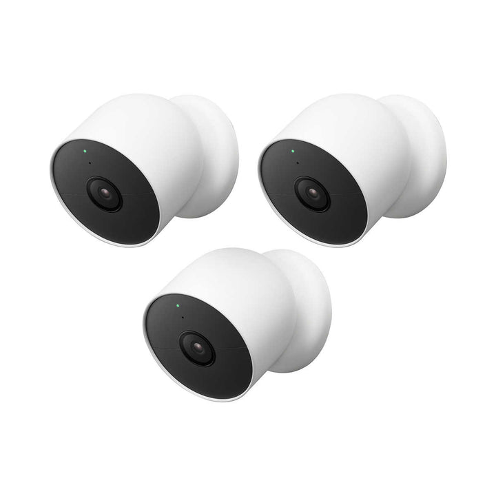 Google Nest - 3 camera set (outdoor or indoor, battery) 