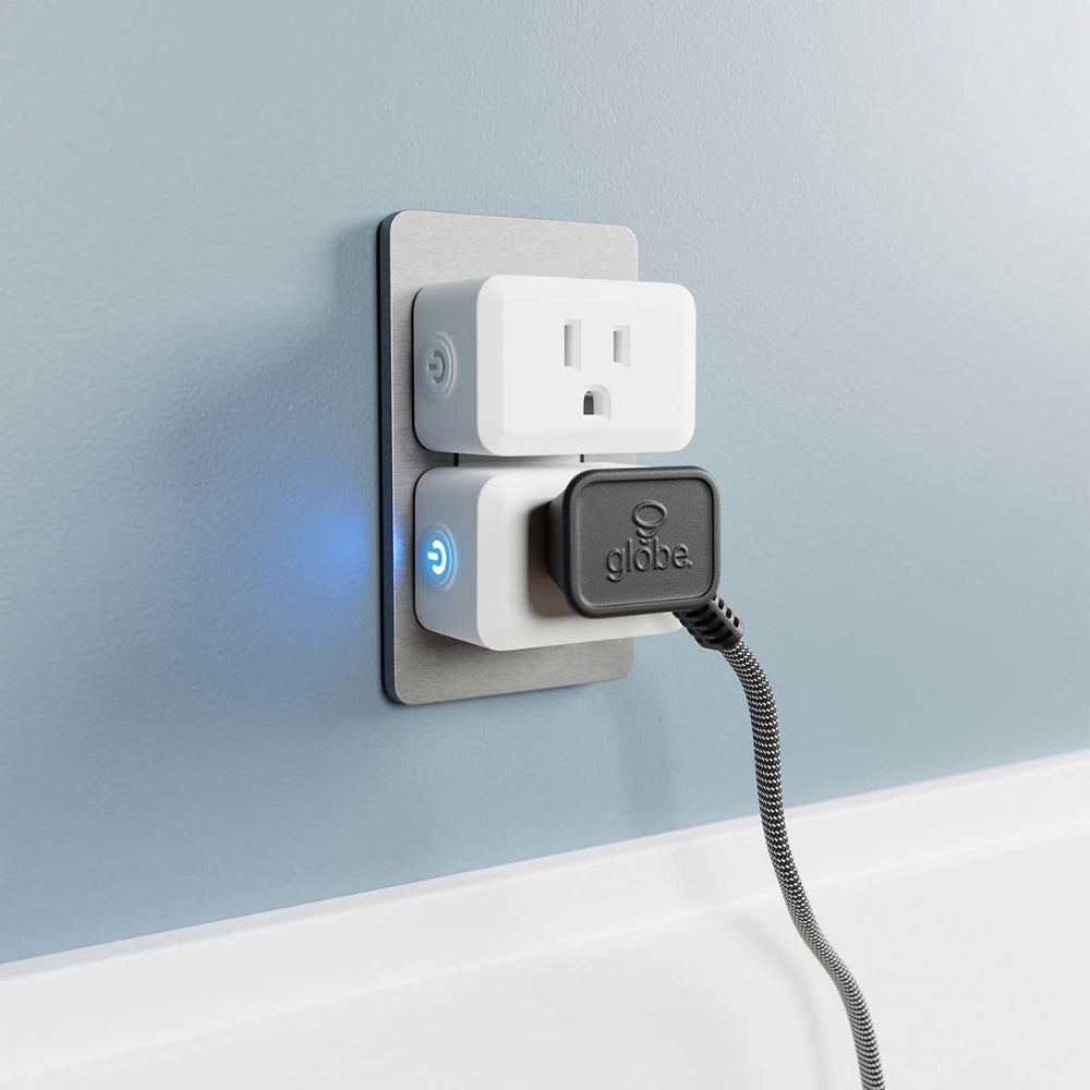 Globe Electric - Prise intelligente wifi, paquet de 4