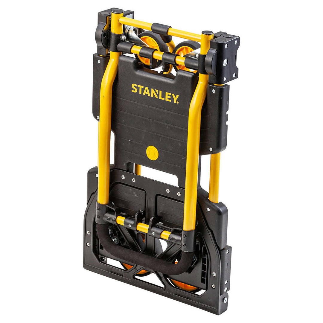 Stanley - Diable 2 en 1 pliable à 4 roues avec poignée télescopique