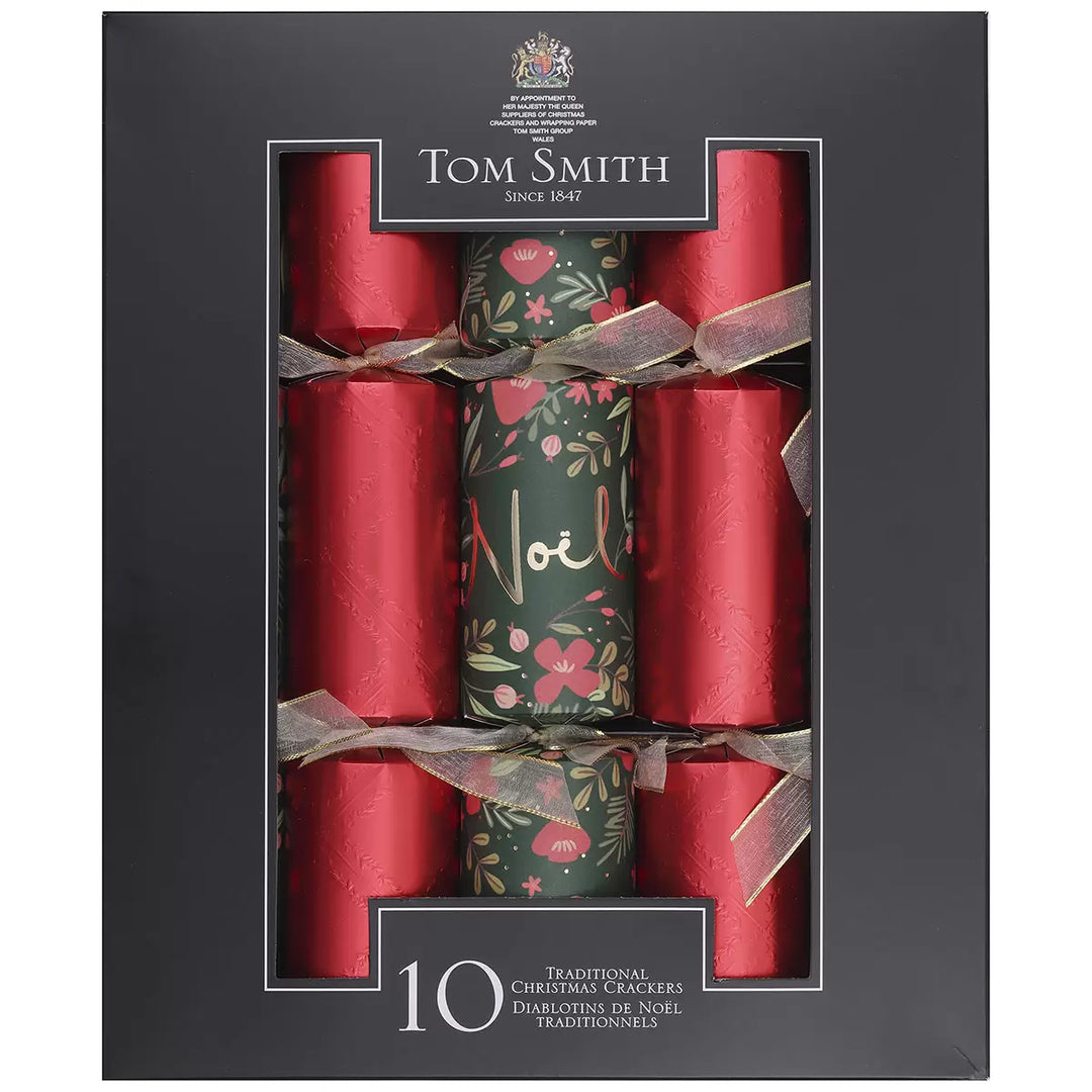 Tom Smith - Ensemble de 10 diablotins de Noël de luxe 12,5 pouces (32 cm)