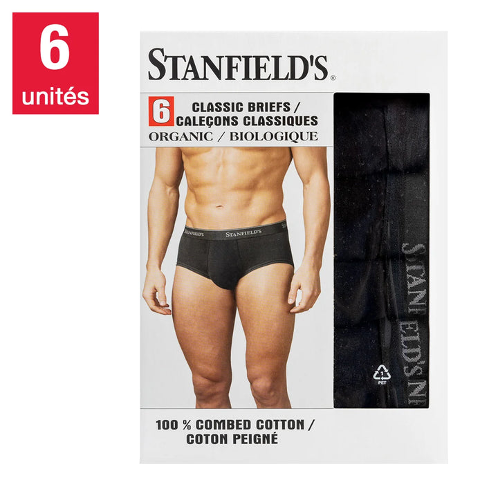 Stanfield’s - Caleçons organique pour homme, paquet de 6