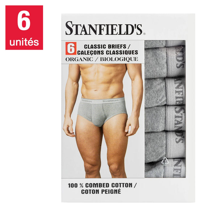 Stanfield’s - Caleçons organique pour homme, paquet de 6