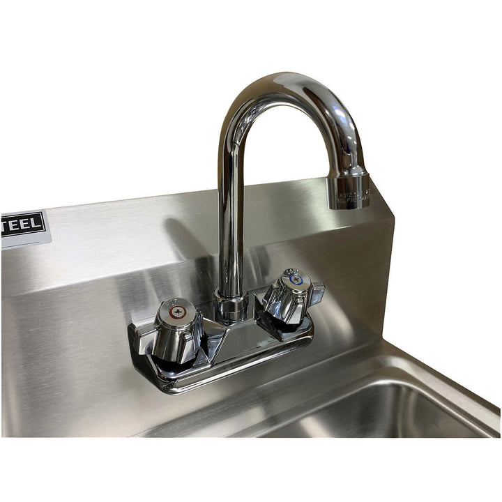 Coopersteel - Washbasin with faucet