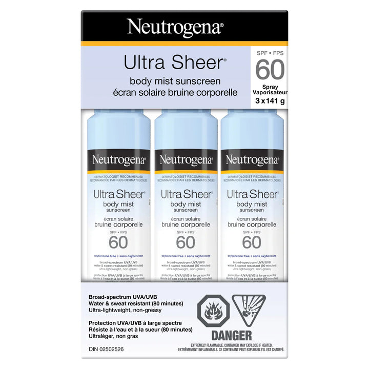 Neutrogena - Écran solaire en bruine corporelle