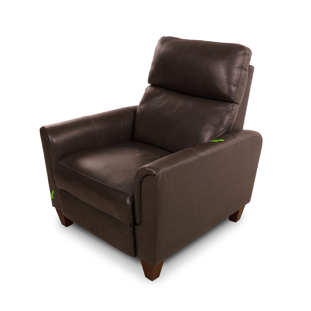 Northridge Home - Fauteuil contemporain inclinable en cuir