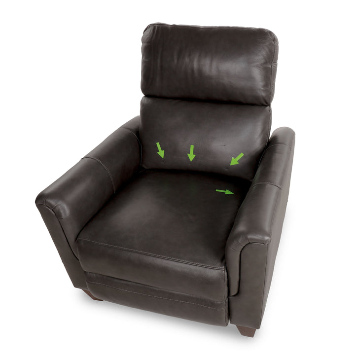 Northridge Home - Fauteuil contemporain inclinable en cuir