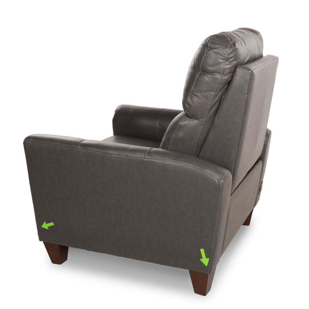 Northridge Home - Fauteuil contemporain inclinable en cuir