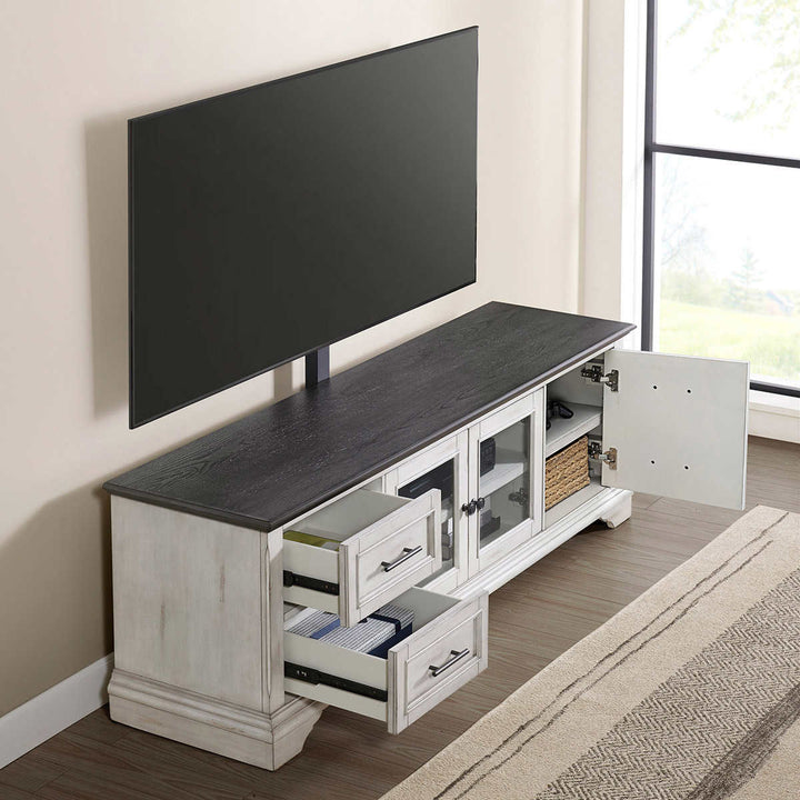 Ashlyn 72" Rustic 3-in-1 Media Unit