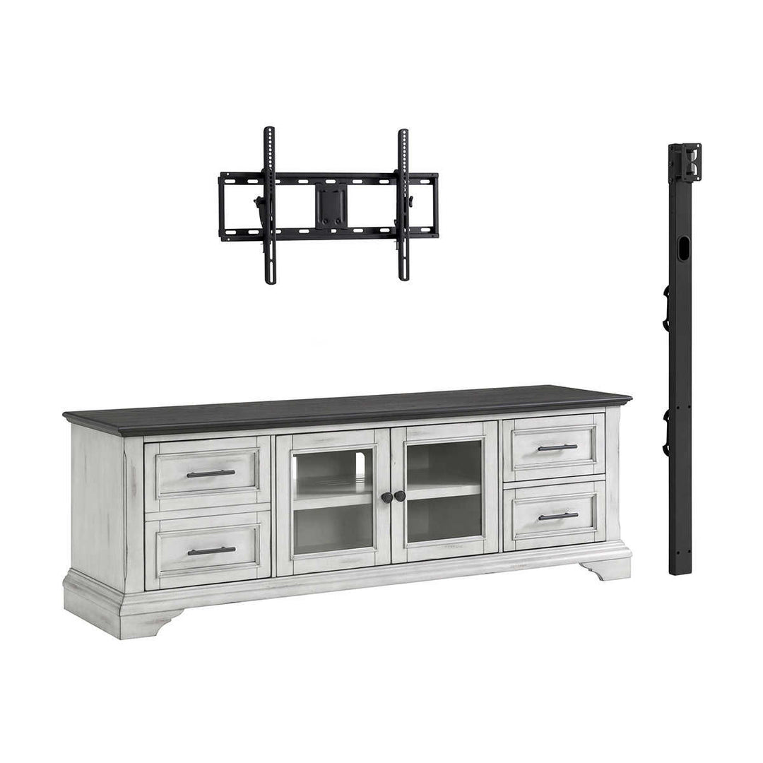 Ashlyn 72" Rustic 3-in-1 Media Unit