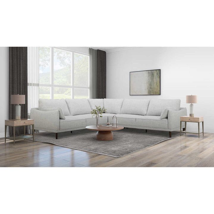 Gemma - Canapé sectionnel 3 pièces en tissu