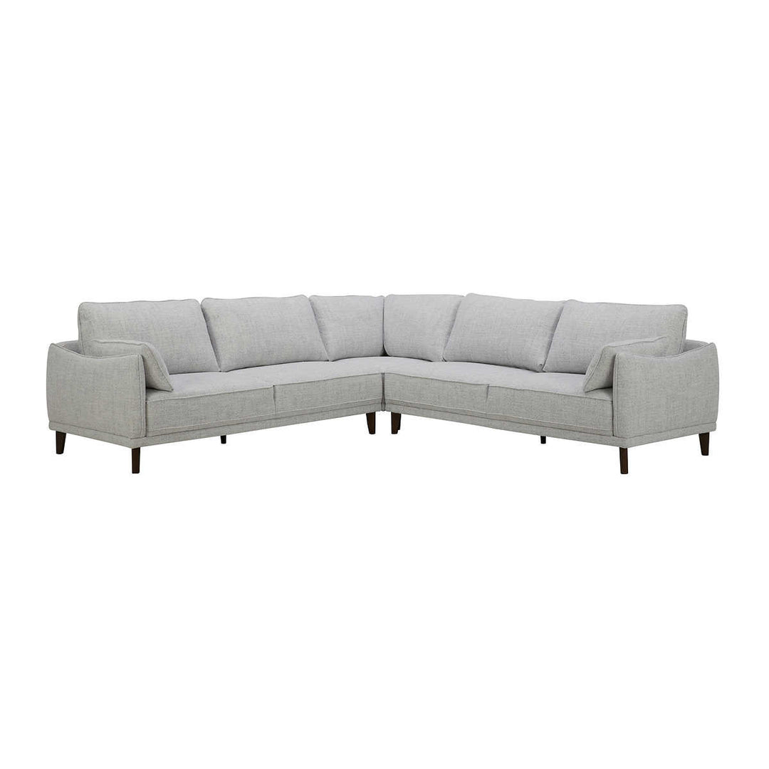 Gemma - Canapé sectionnel 3 pièces en tissu