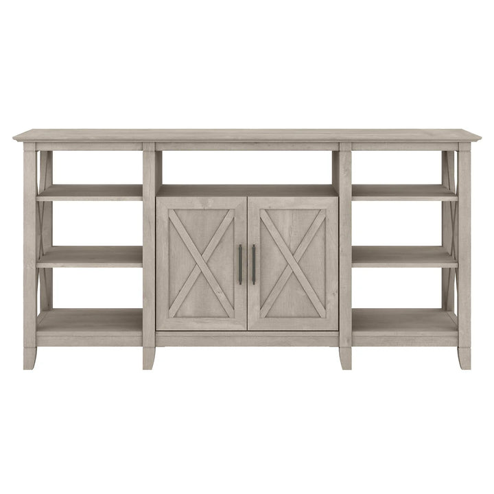 Bush Furniture - Meuble TV haut contemporain Key West 152,4 cm (60 po)