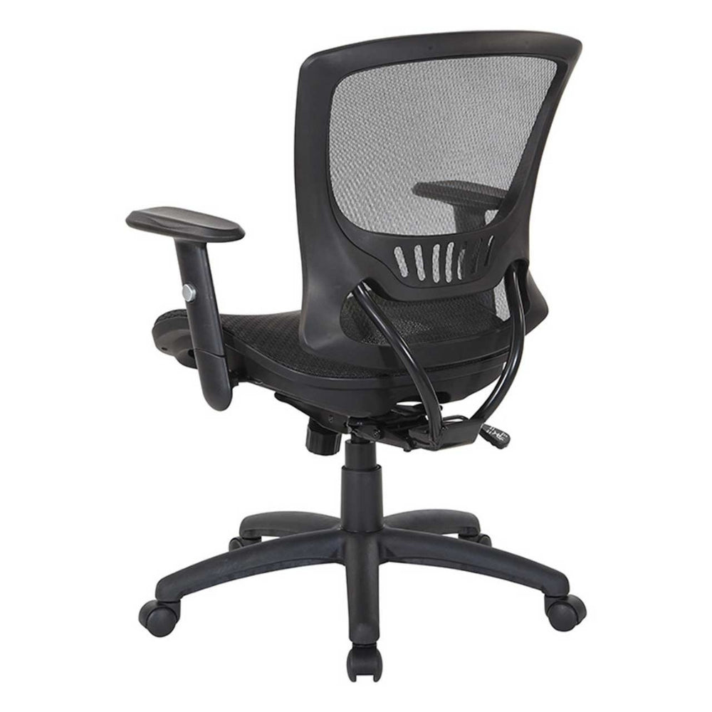 WorkSmart - Chaise avec siège et dossier en maille - EM98910-3