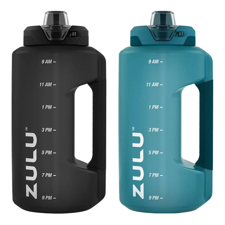 Zulu Motivational Water Bottle - 2-Pack