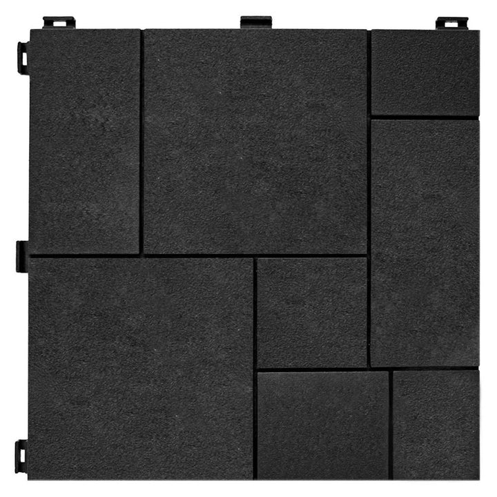 Multy Home - Lot de 10 carreaux de mosaïque pour terrasse