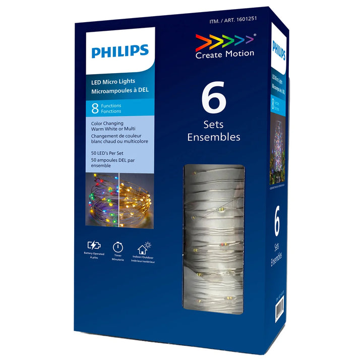 Philips - Ensemble de 6 micro-ampoules