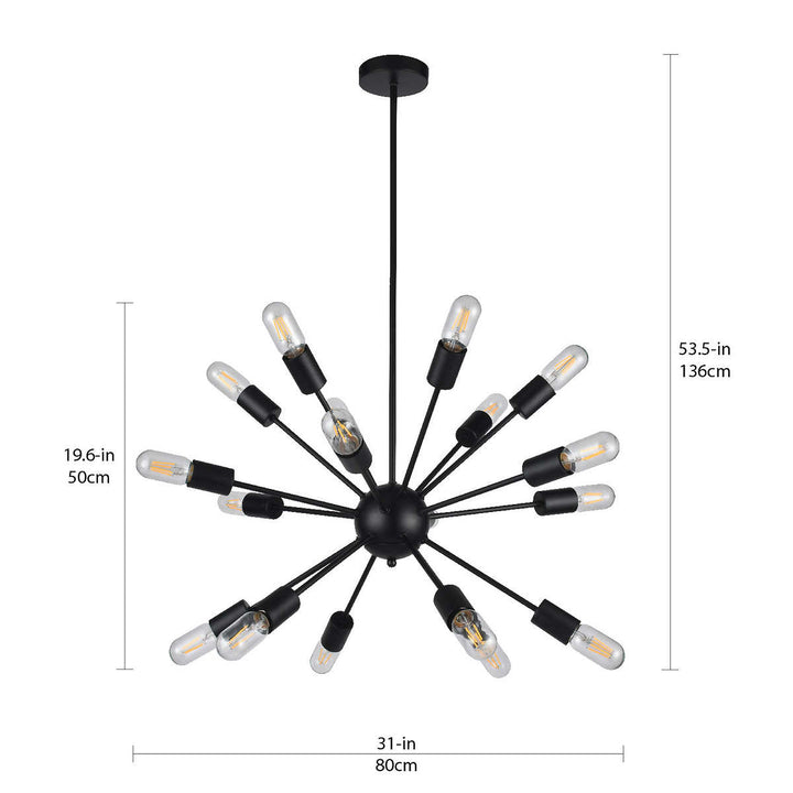 Empire Lighting Andromeda 18-Light Sputnik Pendant