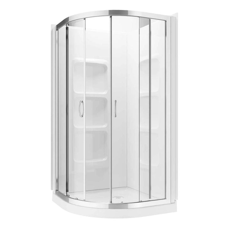 Appolo Alana Neo-Round Shower Door with Base and Walls