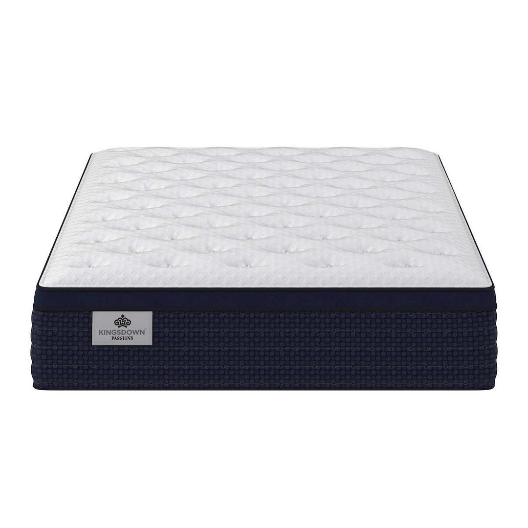 Kingsdown - Matelas à plateau-coussin hybride Passions Auburnwood