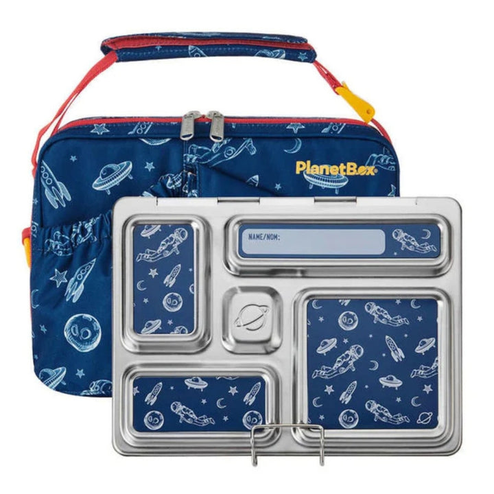 PlanetBox – Ensemble de boîte à lunch en acier inoxydable