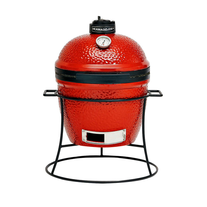 Kamado Joe - BBQ au charbon de bois de 34,3 cm en Blaze Red avec housse