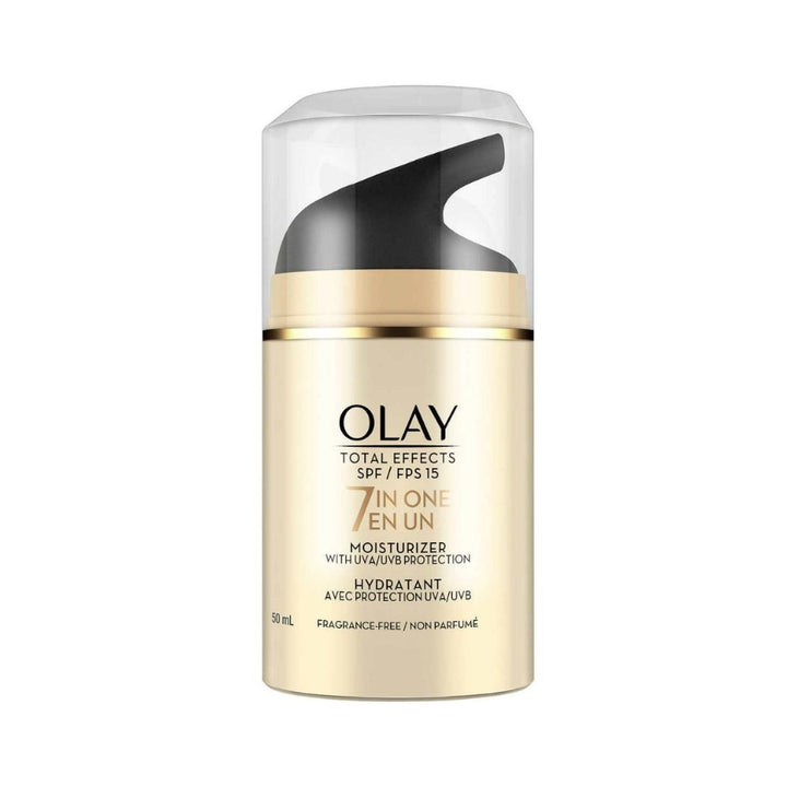 Olay Total Effects - Hydratant pour le visage sans parfum, FPS 15