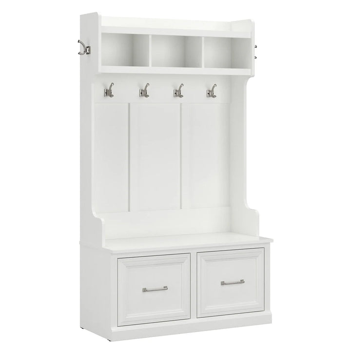 Bush Woodland - Porte-manteaux et banc à chaussures avec portes