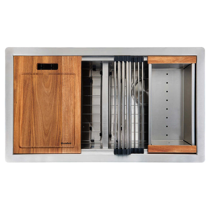 Moorefield - Évier de cuisine et poste de travail François