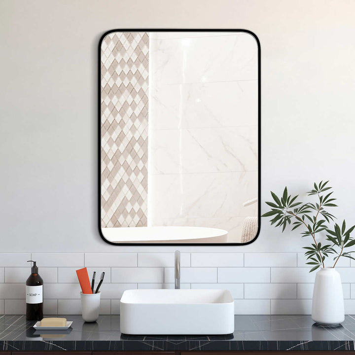 Appollo - Remi mirror with metal frame